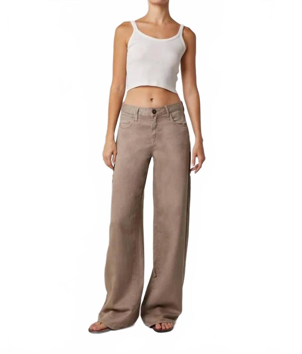 NEW EDYSON charles utility pant in cement